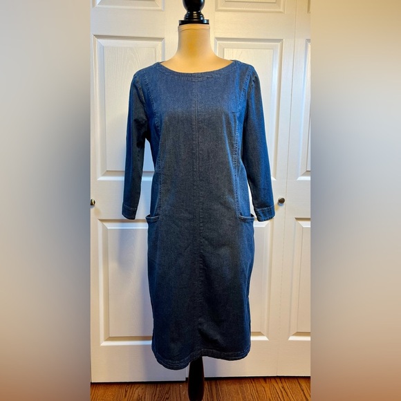 J. Jill Dresses & Skirts - J. Jill Blue Denim Dress